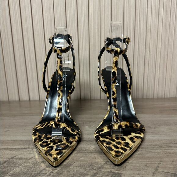 Abound Women’s Lola Spike Heel Sandals Animal Print Size 7M - Picture 3 of 10
